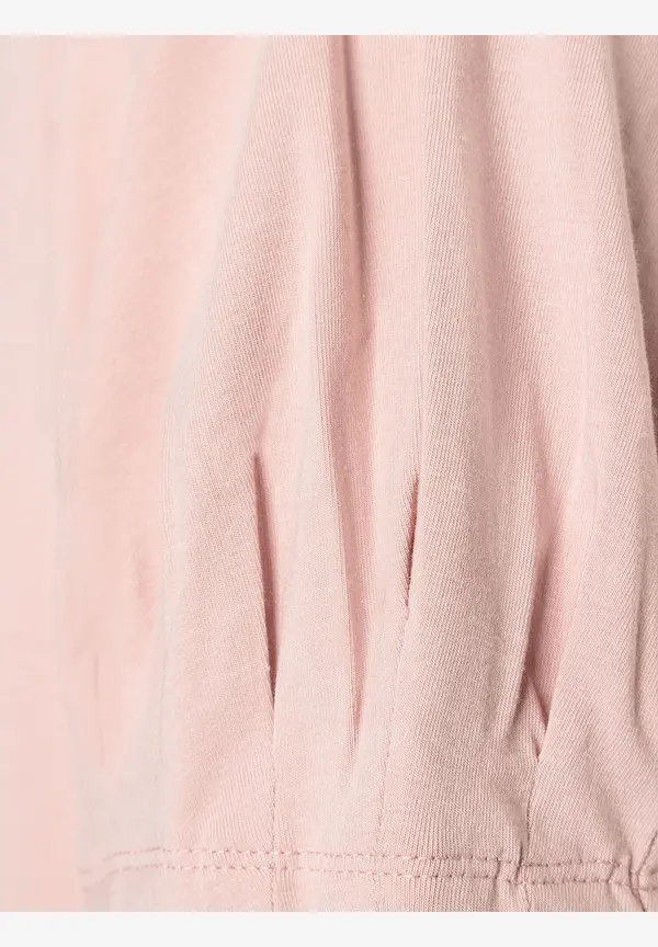 More & More Shirt mit Faltendetail, powder rose, Sommer-Kollektion Riesige Rabatte