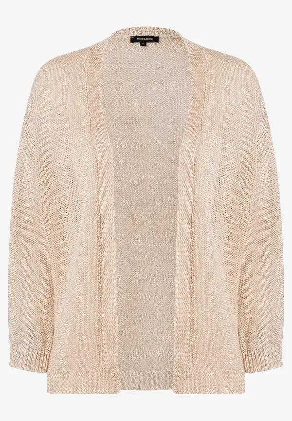 More & More Strickjacke, sand, Sommer-Kollektion Kostenloser Versand international