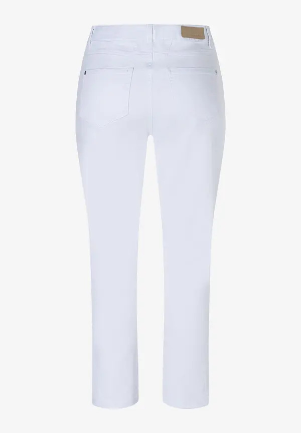 More & More verkürzte Coloured Denim, weiß, Frühjahrs-Kollektion Begrenzt auf 3 Tage