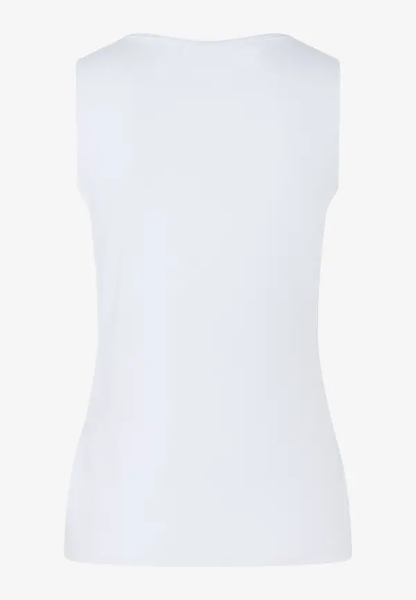 More & More Baumwoll/Stretch Top, weiß, Frühjahrs-Kollektion Black Friday Preise