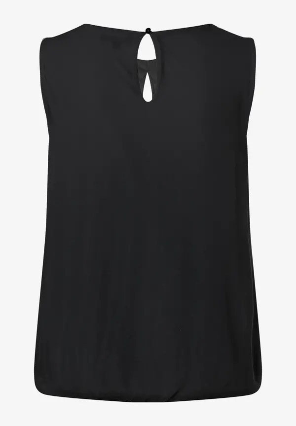 More & More Chiffon Blusentop, schwarz, Frühjahrs-Kollektion Online