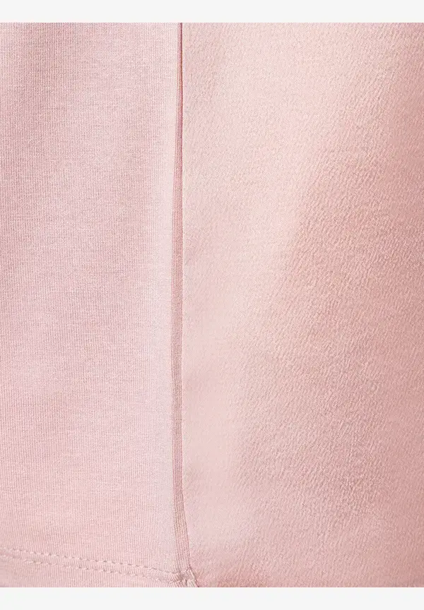 More & More Shirt mit Satinfront, rose blush Angebote