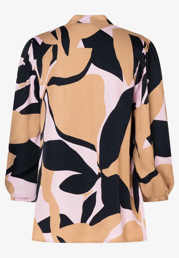 More & More Satinprint Bluse Kostenloser Versand