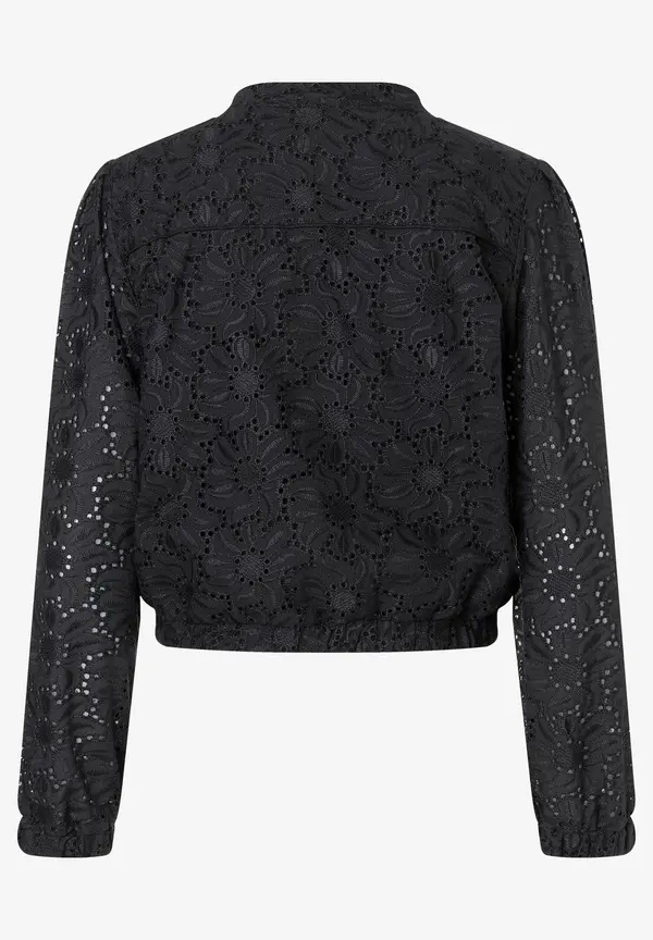 More & More Spitzen-Blouson, schwarz, Sommer-Kollektion Sonderangebot