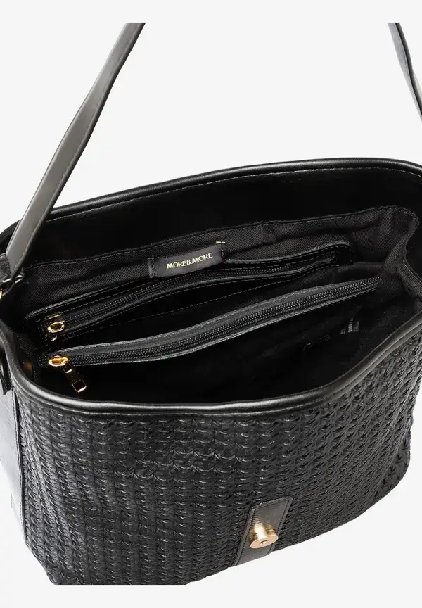 More & More Tasche, schwarz Günstig kaufen