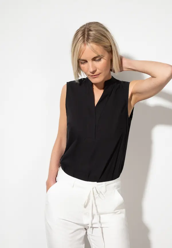 More & More Blusentop, schwarz, Sommer-Kollektion Versandkostenfrei