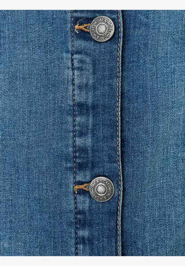 More & More Jeansjacke, blue denim, Frühjahrs-Kollektion Jubiläumsangebot