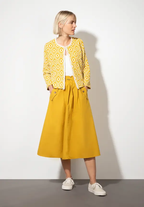 More & More Jerseyjacke, Jacquard, Sommer-Kollektion Große Rabatte