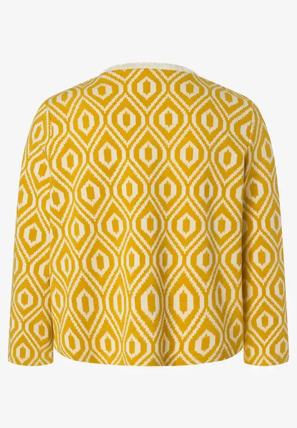 More & More Jerseyjacke, Jacquard, Sommer-Kollektion Große Rabatte