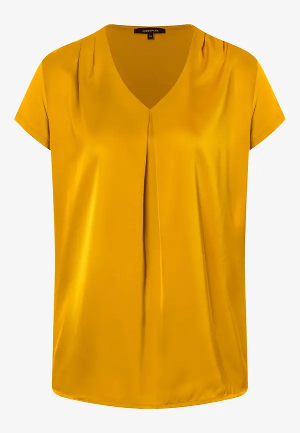 More & More Blusenshirt, warm sunglow, Sommer-Kollektion Riesige Ersparnisse