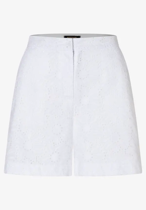 More & More Spitzenshorts, weiß, Sommer-Kollektion Tiefpreis