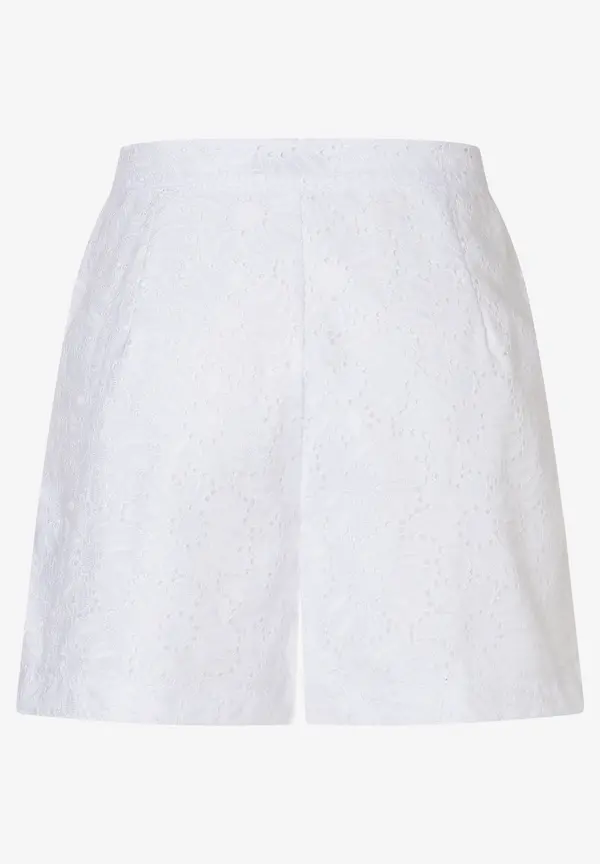 More & More Spitzenshorts, weiß, Sommer-Kollektion Tiefpreis