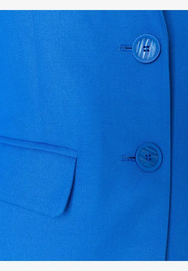 More & More Leinen/Lyocell Blazer, magic blue, Sommer-Kollektion Begrenzte Freigabe