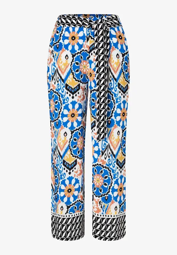 More & More fließende Schlupfhose, Ornament-Print, Sommer-Kollektion JETZT KAUFEN