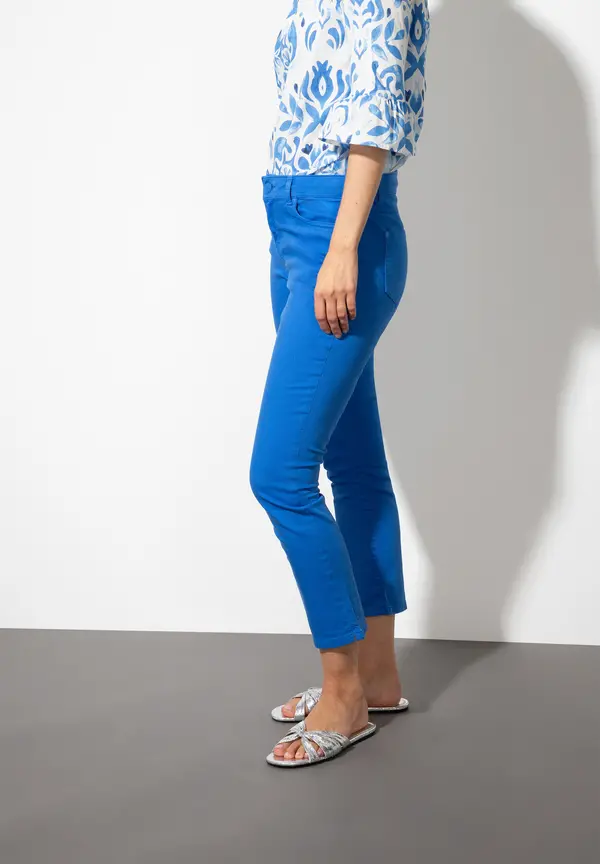 More & More Capri Jeans, magic blue, Sommer-Kollektion Zeitbegrenzte Promotion