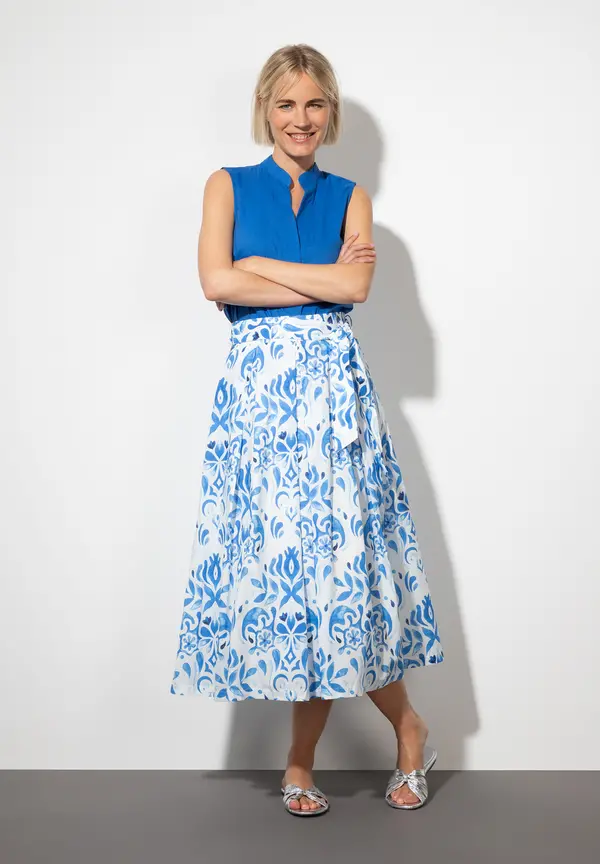 More & More Blusentop, magic blue, Sommer-Kollektion Bis zu 50% Rabatt