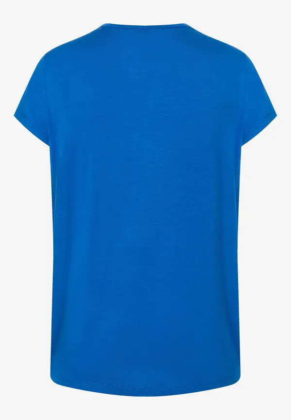 More & More Blusenshirt, magic blue, Sommer-Kollektion Sonderangebot der Fabrik