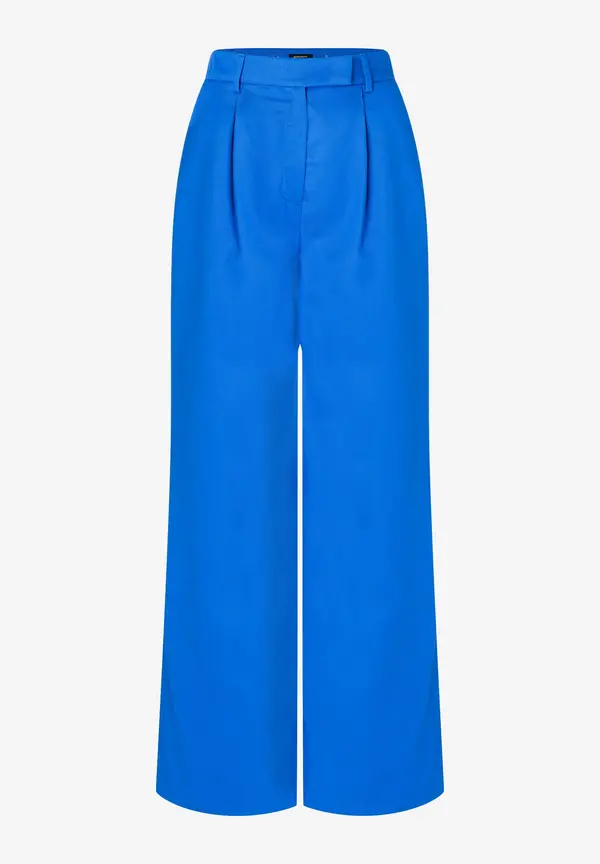 More & More Leinen/Lyocell Hose, magic blue, Sommer-Kollektion Discount Store für neue Produkte
