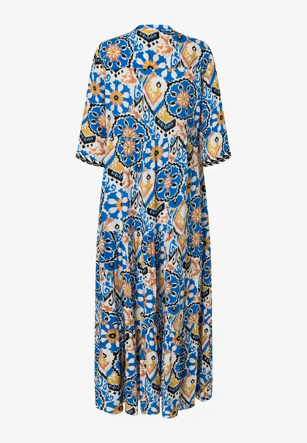 More & More langes Tunikakleid, Ornament-Print, Sommer-Kollektion Nur noch ein Tag übrig