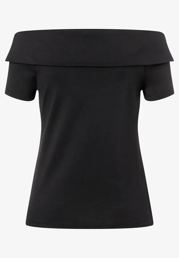 More & More Carmenshirt, schwarz, Sommer-Kollektion im Angebot