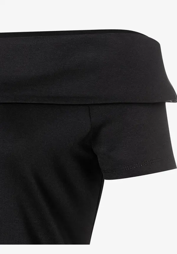 More & More Carmenshirt, schwarz, Sommer-Kollektion im Angebot