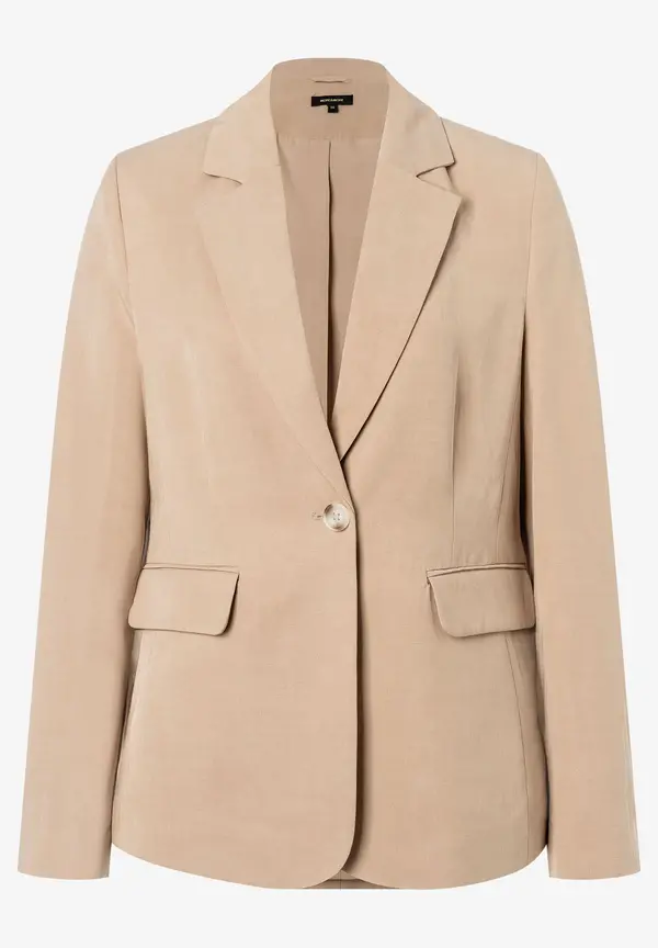 More & More Blazer, soft toffee, Sommer-Kollektion Fabrikverkauf