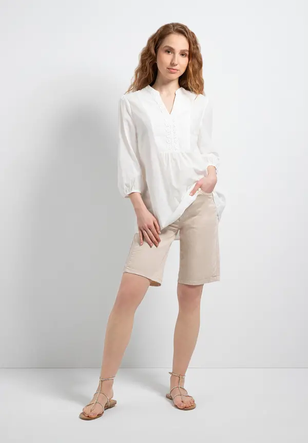 More & More Tunika, offwhite, Sommer-Kollektion Großer Ausverkauf