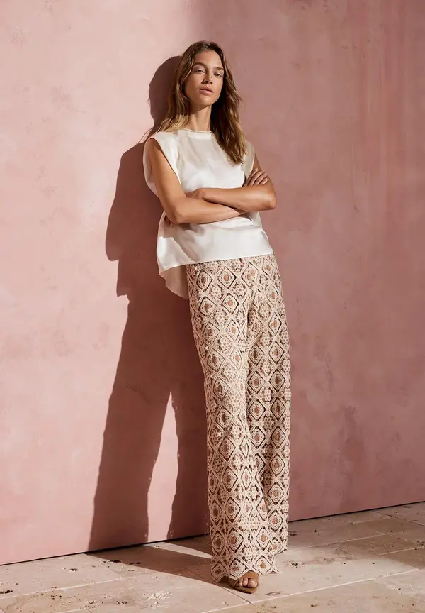 More & More Hose, Häkelspitze, Sommer-Kollektion Online Shopping
