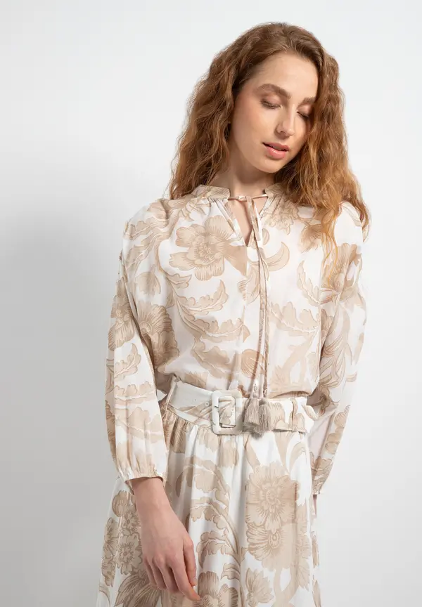 More & More Tunika, Blumenprint, Sommer-Kollektion Preisnachlass