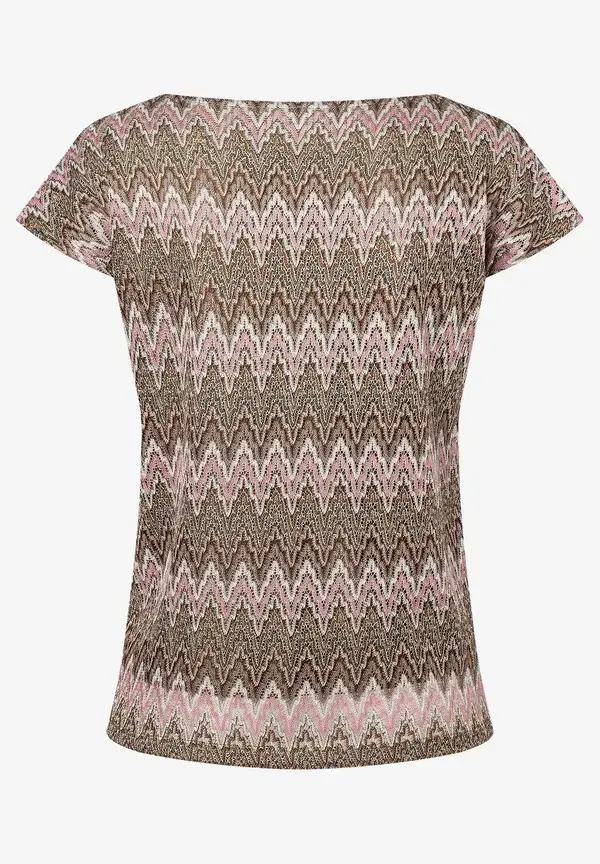 More & More Ajour Shirt, Zick-Zack Dessin, Sommer-Kollektion Osterangebot