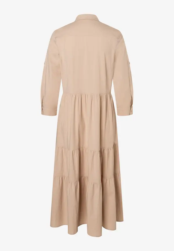 More & More langes Hemdblusenkleid, beige, Frühjahrs-Kollektion Jubiläumsangebot