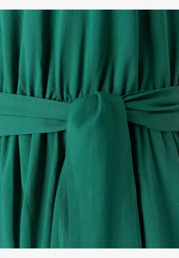 More & More Kleid, summergarden green, Sommer-Kollektion Neuheiten