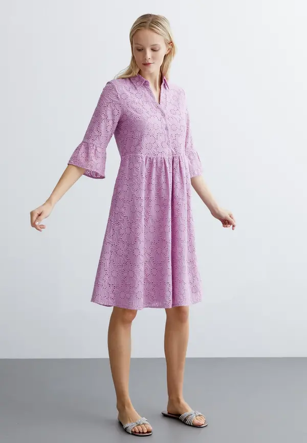 More & More Spitzenkleid, summer lavender, Sommer-Kollektion Kauf eins, bekomm eins gratis