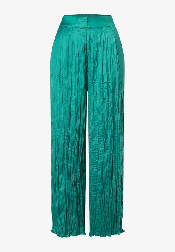 More & More Satinhose, summergarden green, Sommer-Kollektion Sonderangebote
