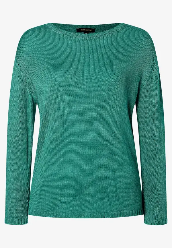 More & More Pullover, summergarden green, Sommer-Kollektion Riesige Ersparnisse