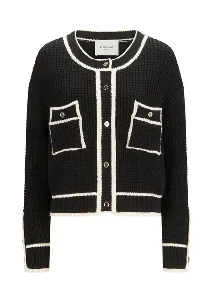 Nicowa Oversized cardigan - IDOWIA in BLACKarticle number NC8A22104019E-002 Nicowa Oversized cardigan - IDOWIA in BLACKarticle number NC8A22104019E-002