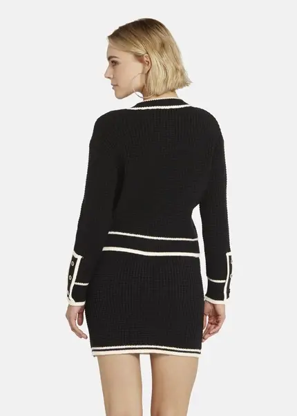 ﻿Nicowa Oversized cardigan - IDOWIA in BLACKarticle number NC8A22104019E-002 Riesige Rabatte