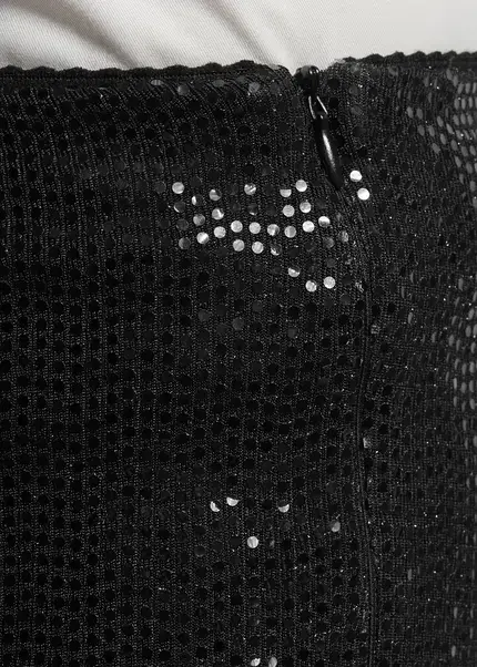 Nicowa Jersey Sequin Pants - VICOWI in BLACKarticle number NC9A22908019E-002 50% Rabatt für begrenzte Zeit