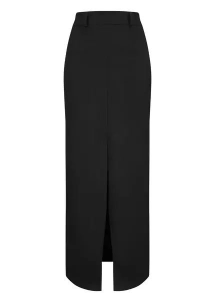 Nicowa Maxi twill skirt TRENALA in BLACKarticle number NC9A22401019E-002 Nicowa Maxi twill skirt TRENALA in BLACKarticle number NC9A22401019E-002