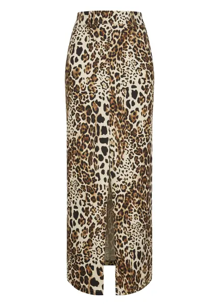 Nicowa Leo twill skirt TRENALA in BLACK LEOarticle number NC9A22401017E-151 Nicowa Leo twill skirt TRENALA in BLACK LEOarticle number NC9A22401017E-151