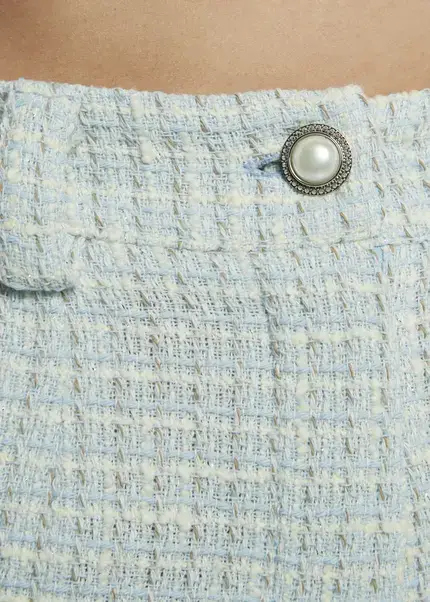 Nicowa Casual Bouclé shorts - PALOWI in LIGHT BLUEarticle number NC9A12604025E-025 Angebote