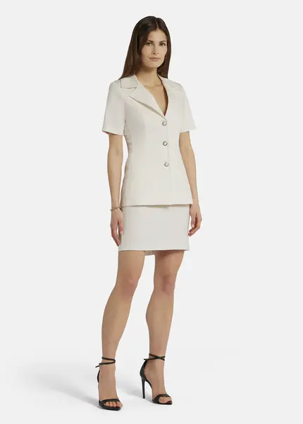 Nicowa Classic sheath skirt - TRECAWI in WHITEarticle number NC9A12402011E-004 Hotsell