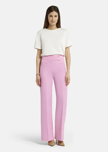 Nicowa Twill Marlene trousers - COREANA in PINKarticle number NC9A1400134E-139 Fabrikpreis
