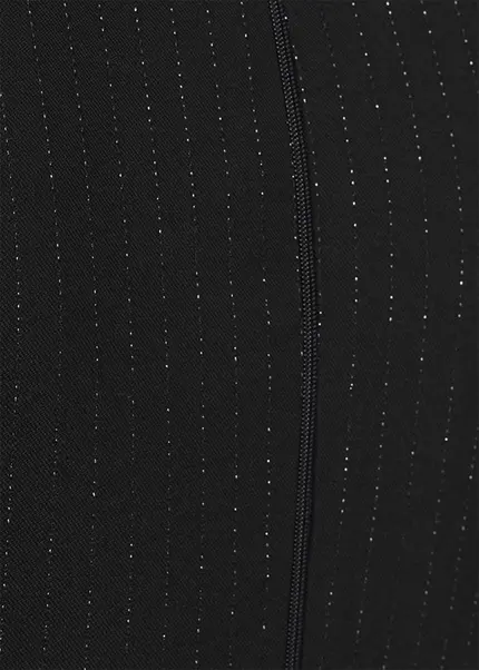 Nicowa Cropped Pinstripe Twill Top - LOWICA in BLACK PINSTRIPEarticle number NC9A24007019E-002 Rabatt