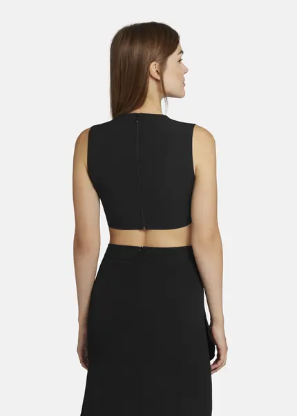Nicowa Cropped Twill Top - LOWICA in BLACKarticle number NC9A24006019E-002 Günstig kaufen