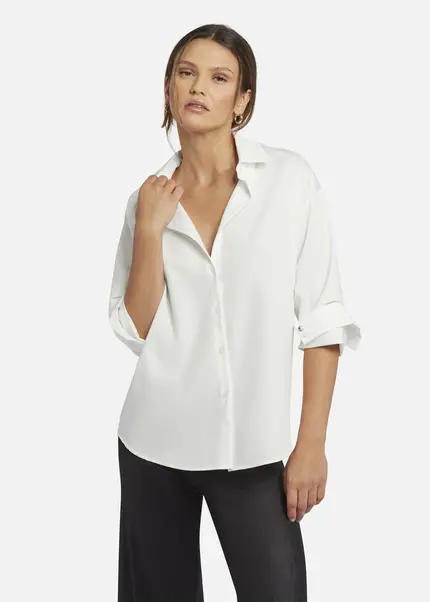 Nicowa Oversized shirt - COMAWI in WHITEarticle number NC9A22405011E-004 Versandkostenfrei
