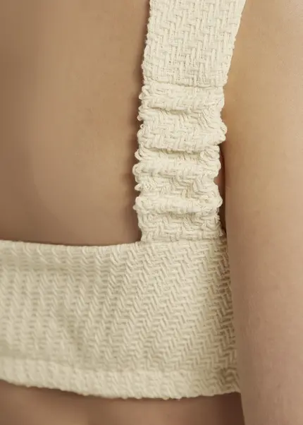 Nicowa Bouclé bustier - JALINOWA in CREAMarticle number NC9A12603011E-072 Begrenztes Angebot