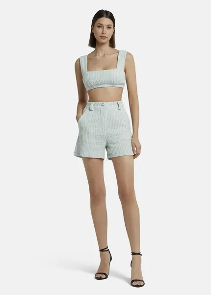 Nicowa Bouclé bustier - JALINOWA in LIGHT BLUEarticle number NC9A12603025E-025 Online Shopping