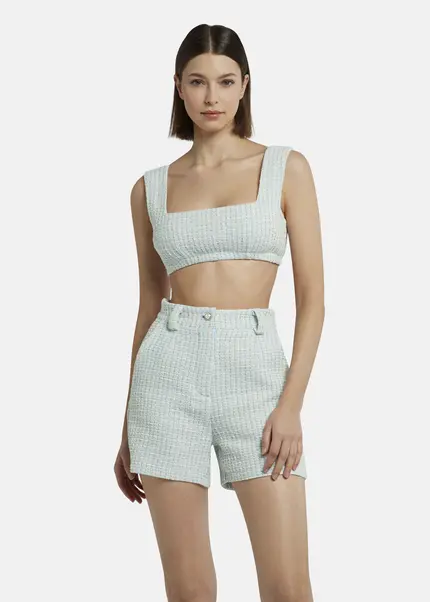 Nicowa Bouclé bustier - JALINOWA in LIGHT BLUEarticle number NC9A12603025E-025 Online Shopping