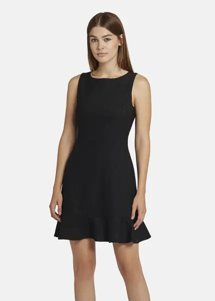 Nicowa Mini shift dress with flounce - ENAWIA in BLACKarticle number NC9A22901019E-002 Cyber Monday